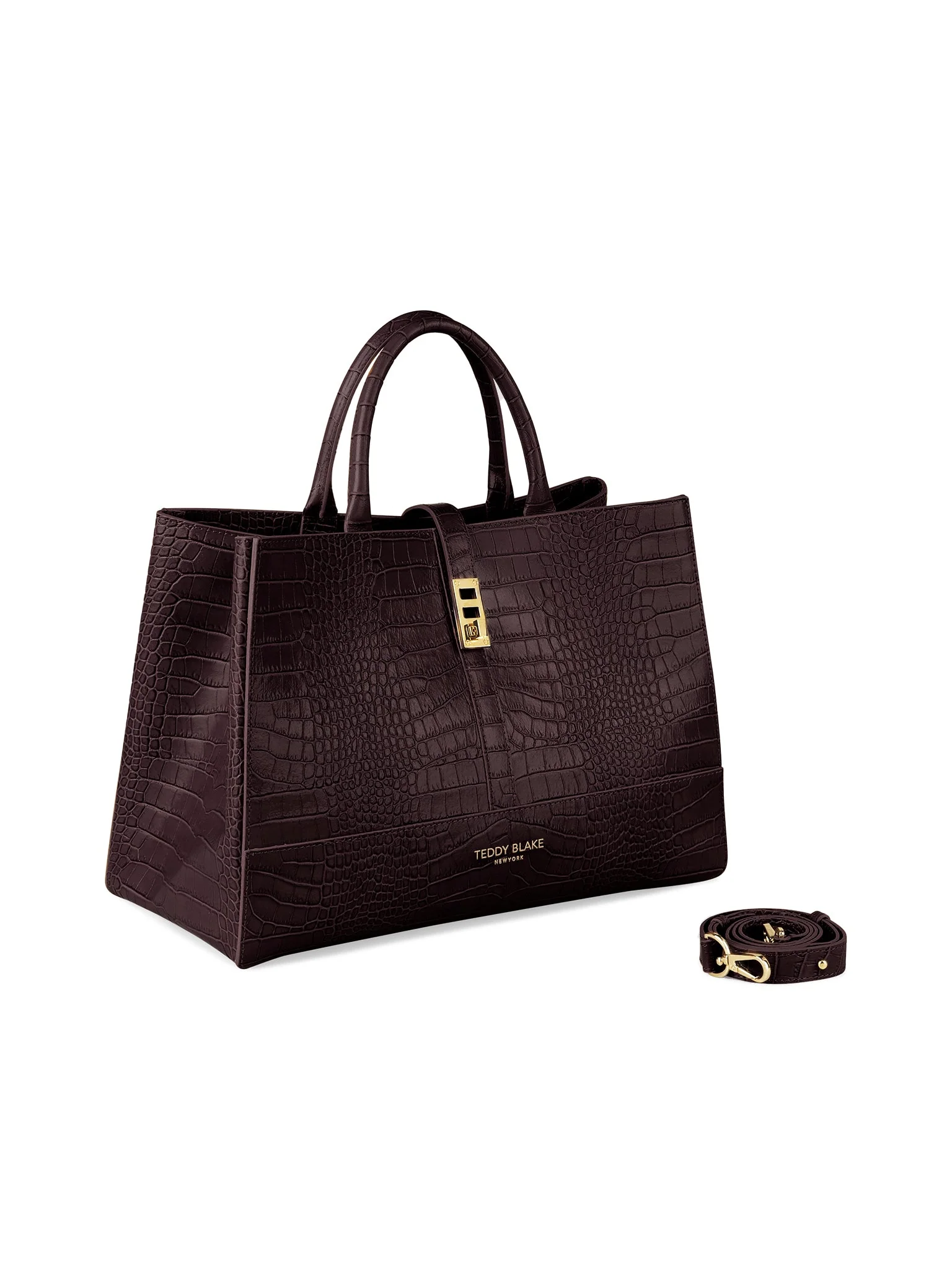 Lola Croco 15" - Mahogany Brown - Image 4