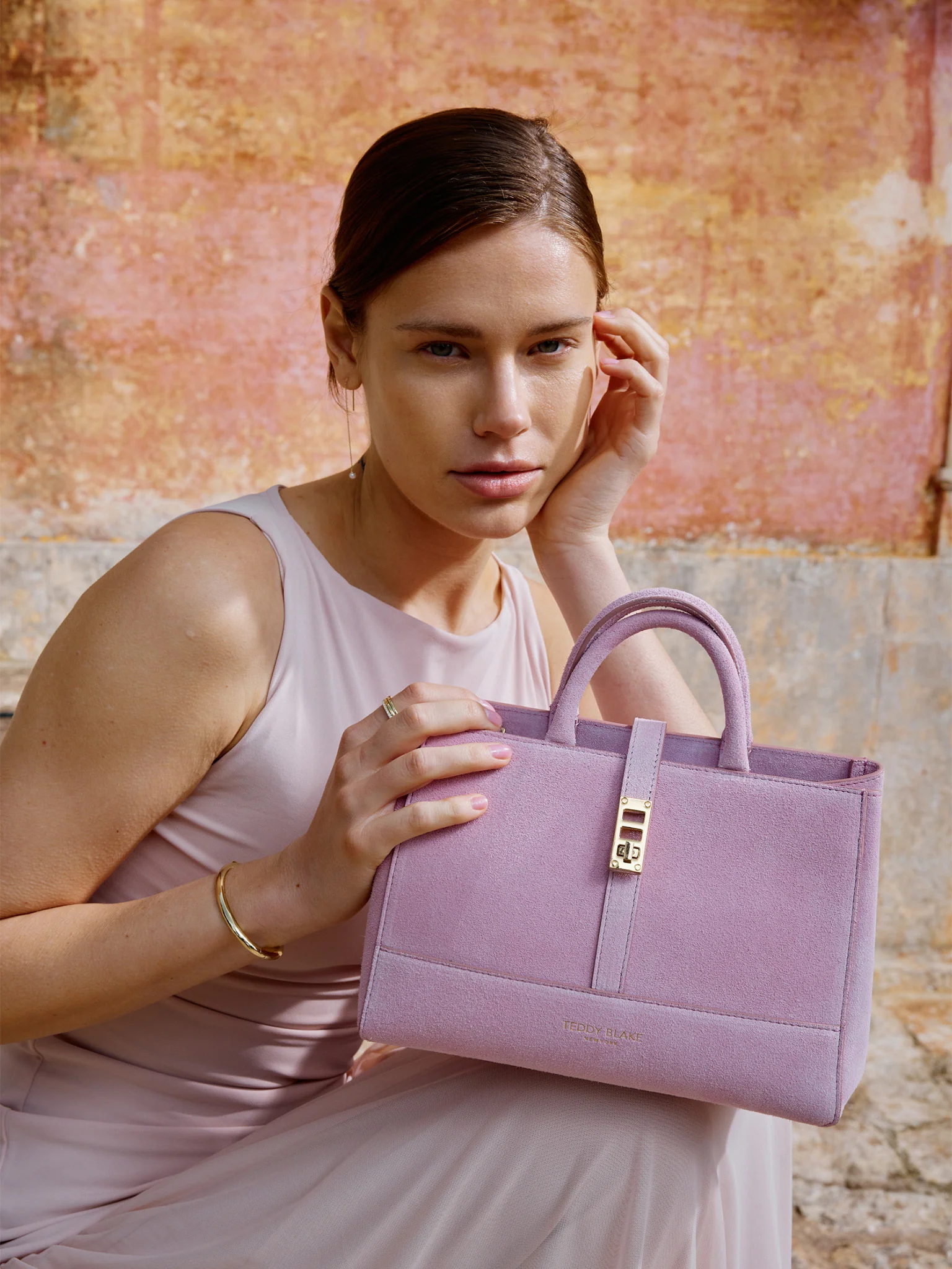 Lola Suede 10" - Nude Pink - Image 9