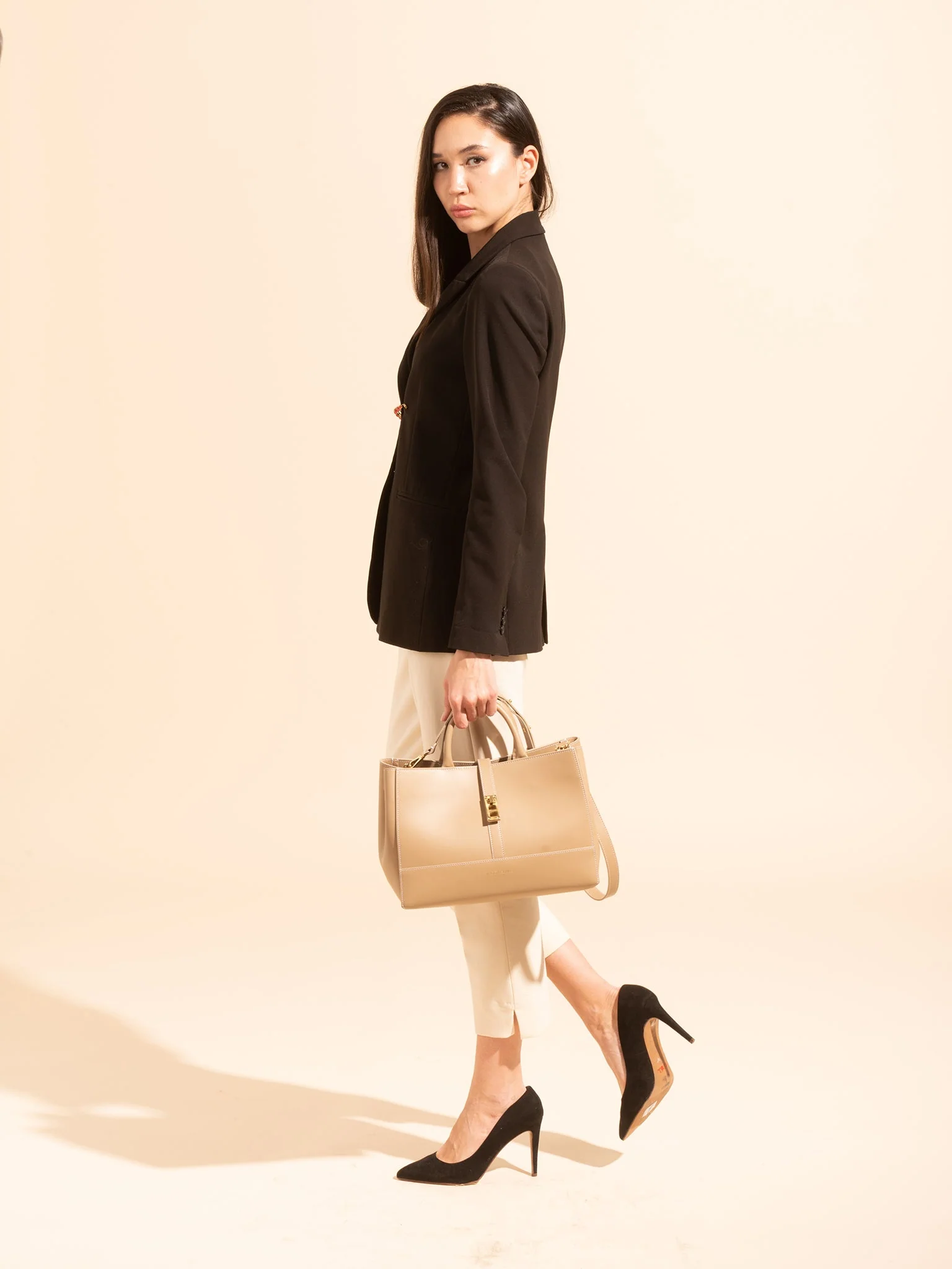 Lola Vitello 12" - Light Beige - Image 9