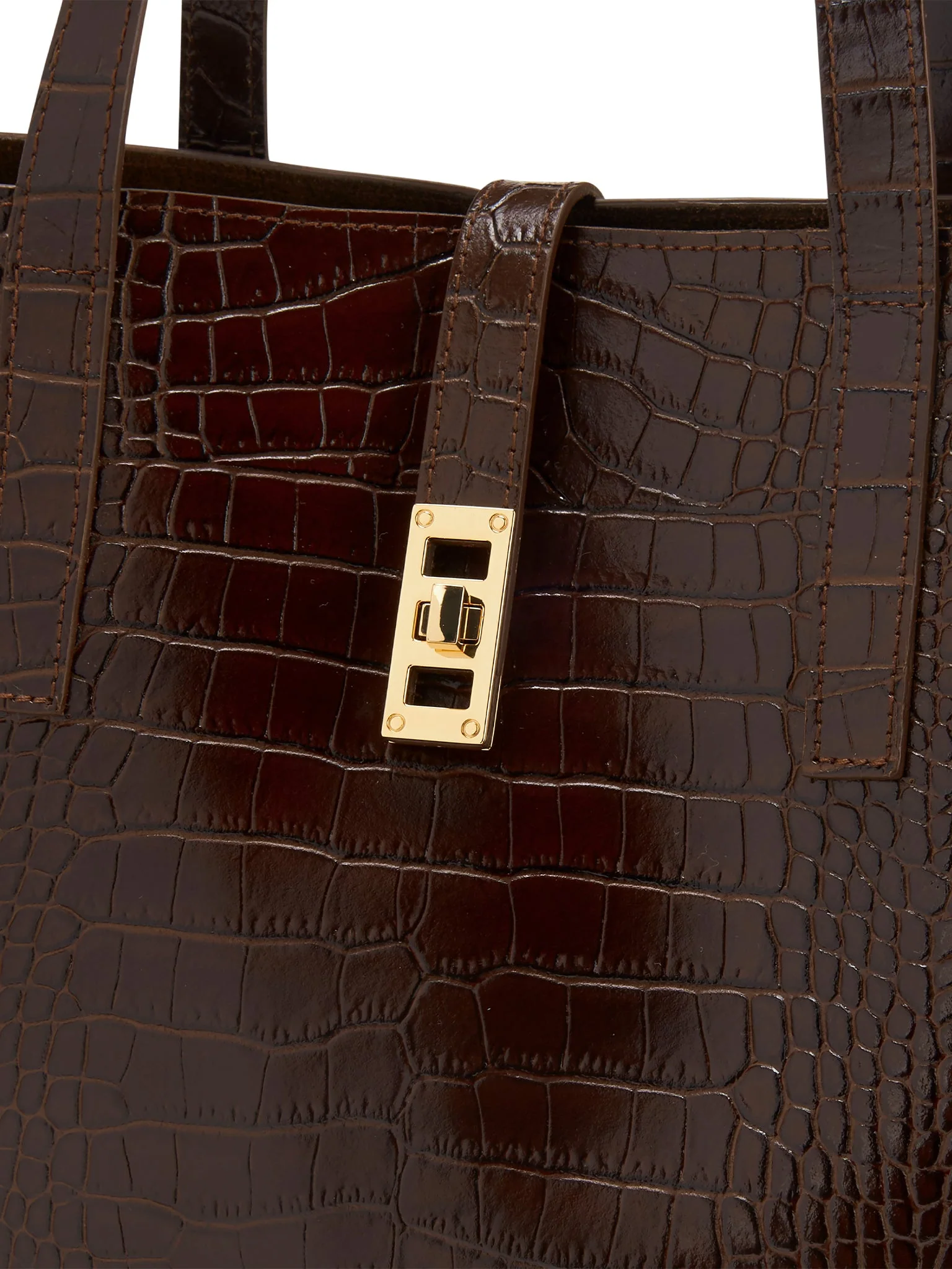 Nina Croco 12" - Dark Brown - Image 8