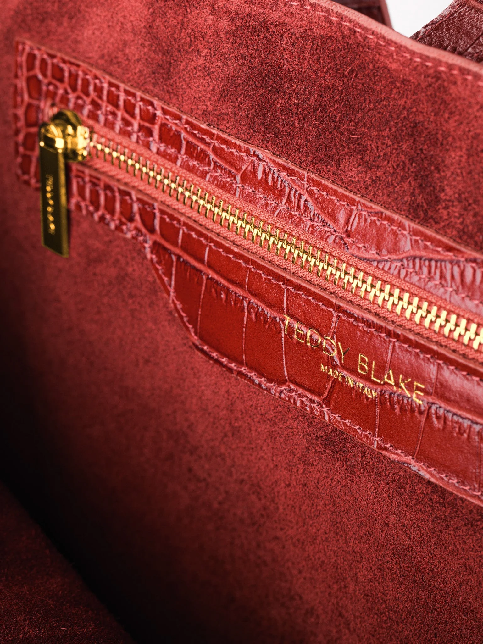 Nina Croco 12" - Dark Red - Image 7