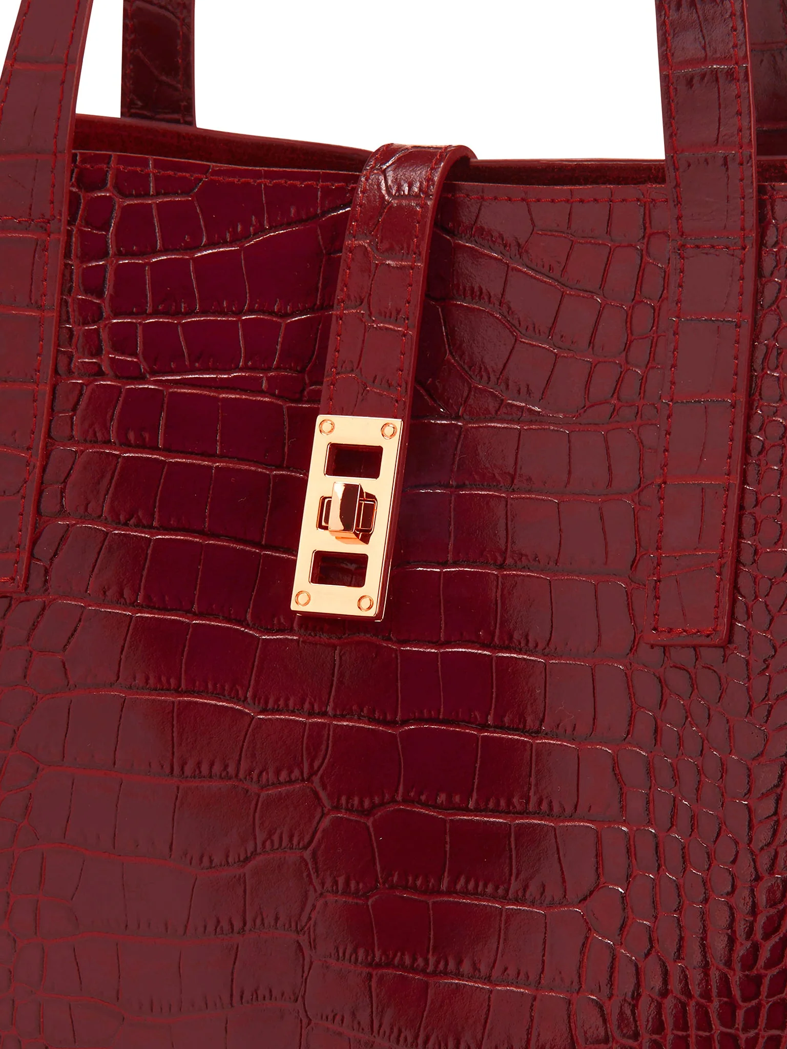 Nina Croco 12" - Dark Red - Image 8
