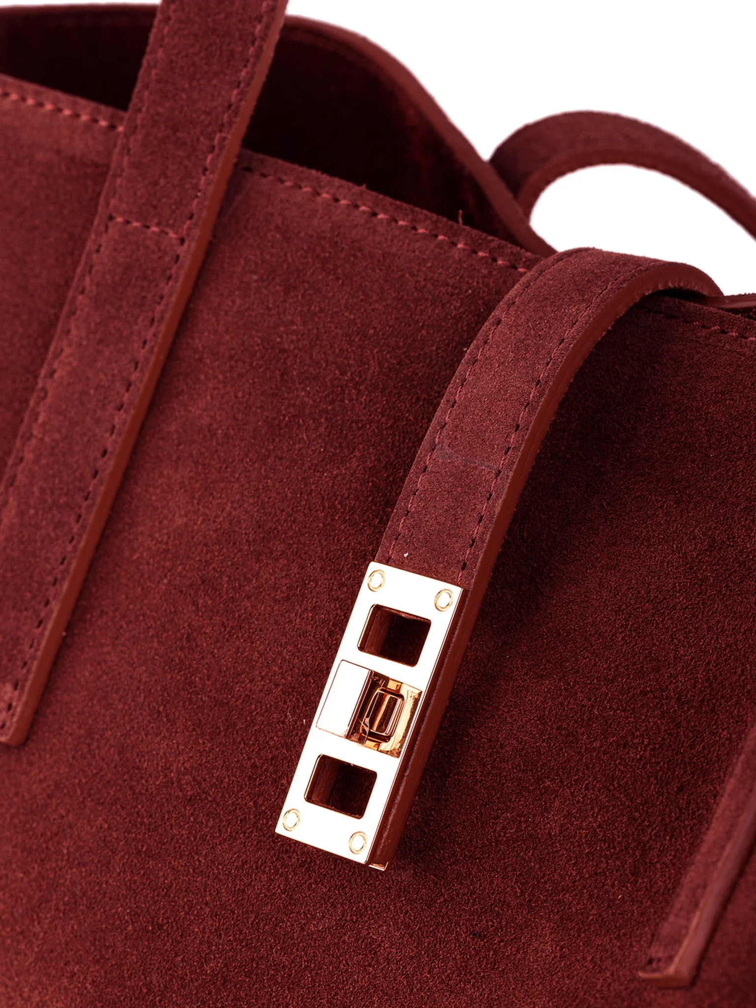 Nina Suede 12" - Dark Red - Image 6