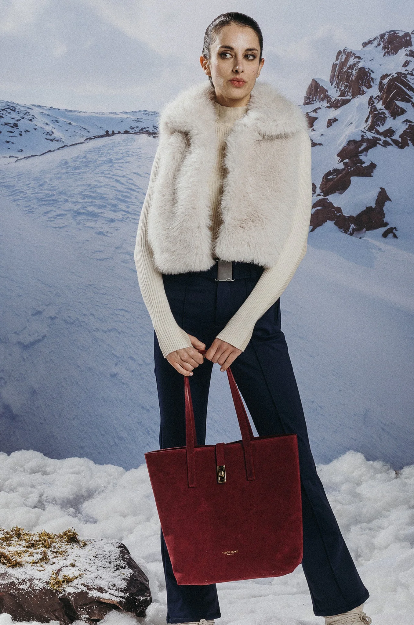 Nina Suede 12" - Dark Red - Image 9