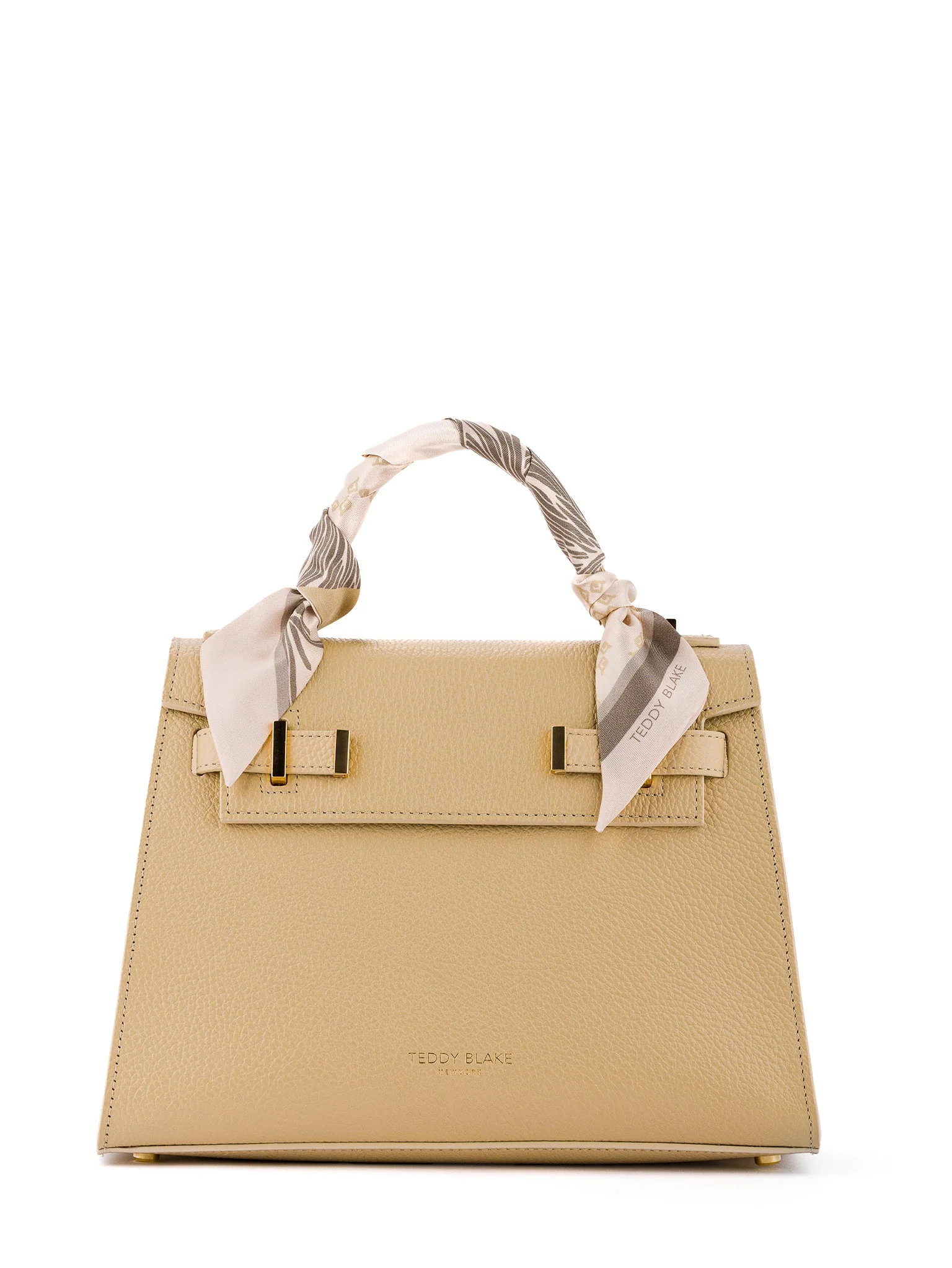 Silk Bag Tie - Cream - Image 4