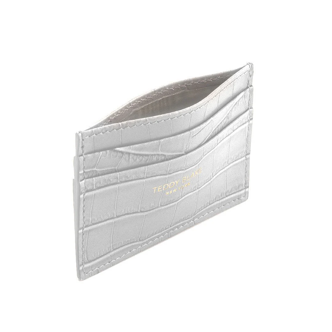 TB Cardholder Croco - White - Image 4