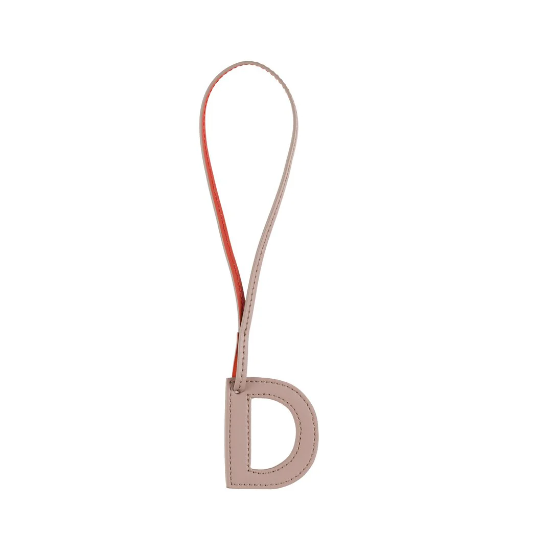 TB Charm Letter - D Beige&Dark Orange - Image 3