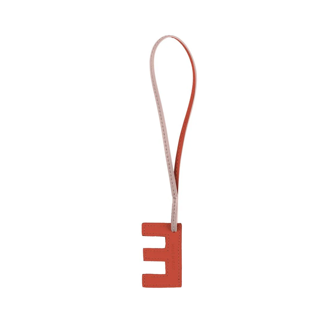 TB Charm Letter - E Beige&Dark Orange - Image 4