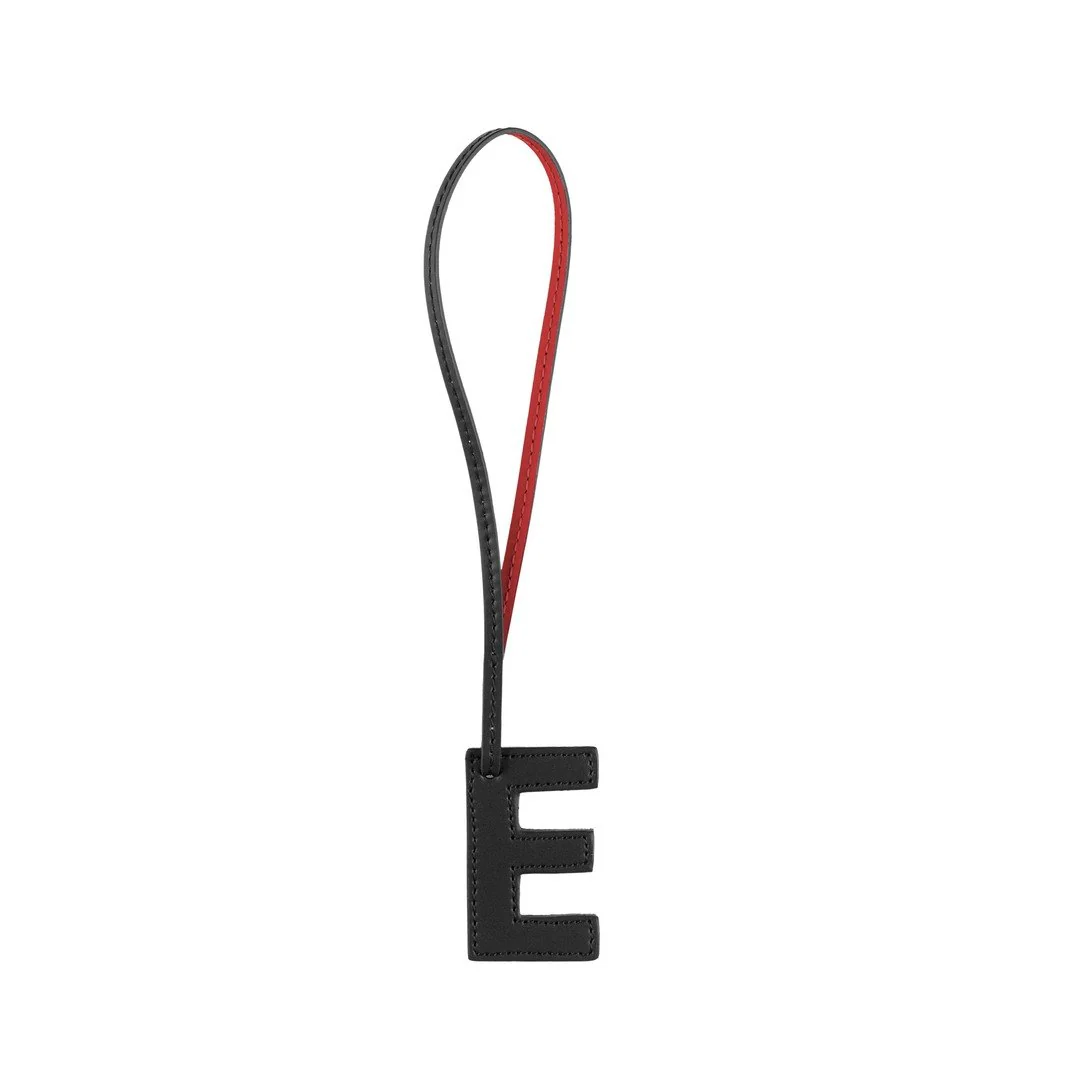 TB Charm Letter - E Black&Red - Image 3