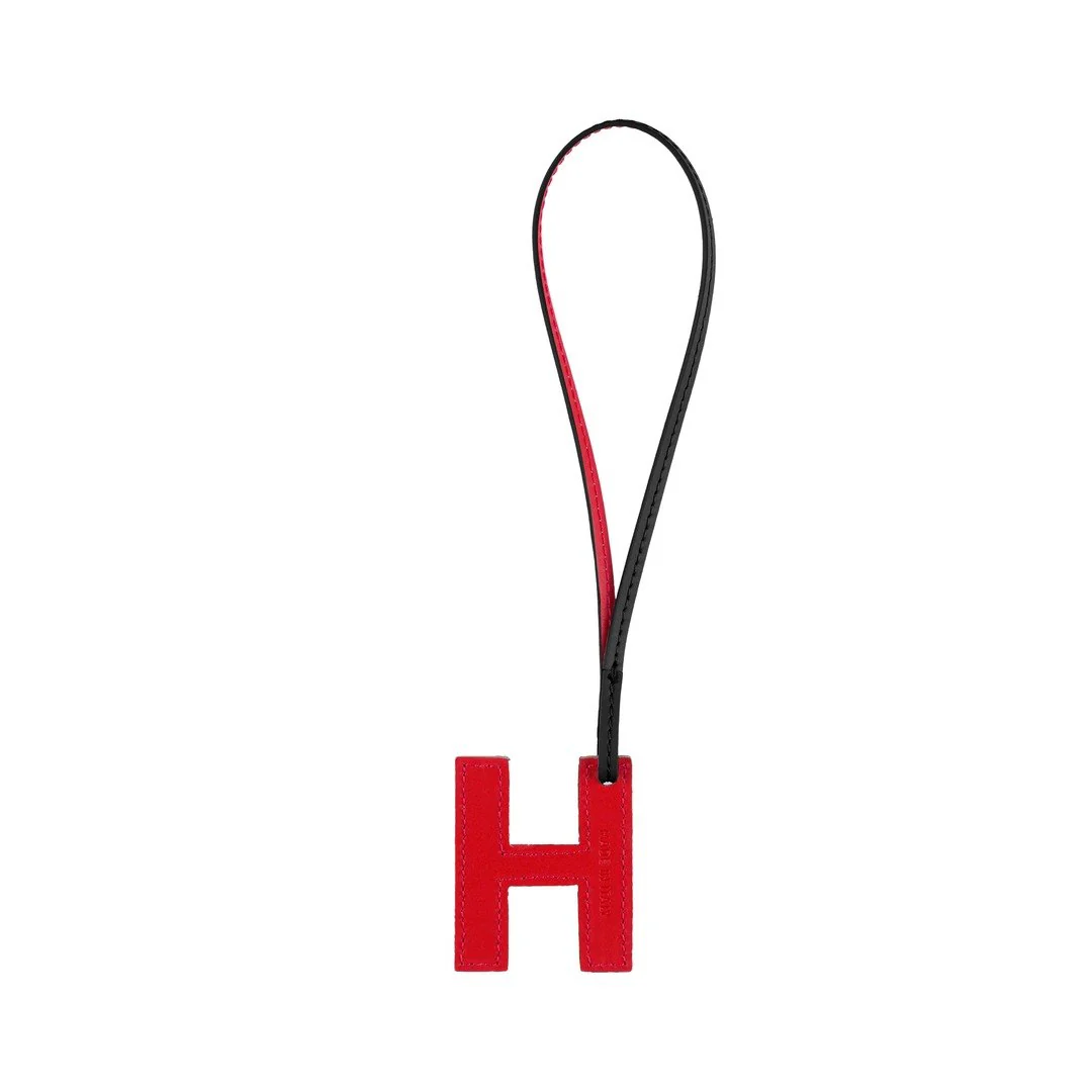 TB Charm Letter - H Black&Red - Image 4