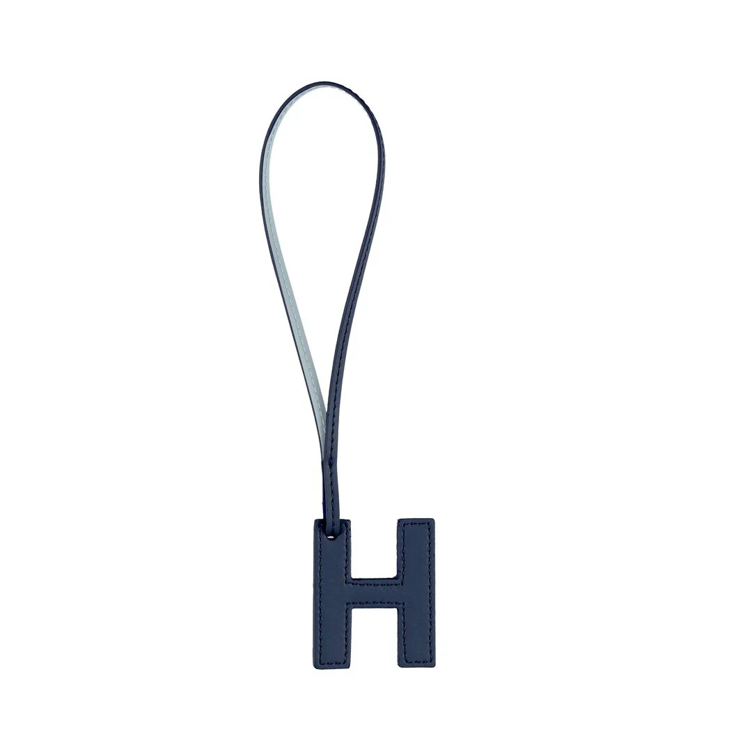 TB Charm Letter - H Dark Blue&Light Blue - Image 3