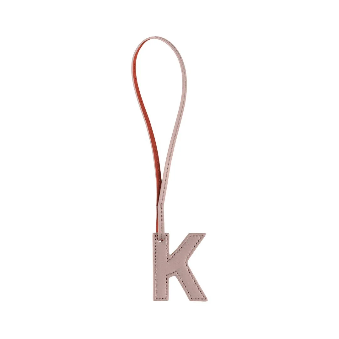 TB Charm Letter - K Beige&Dark Orange - Image 3