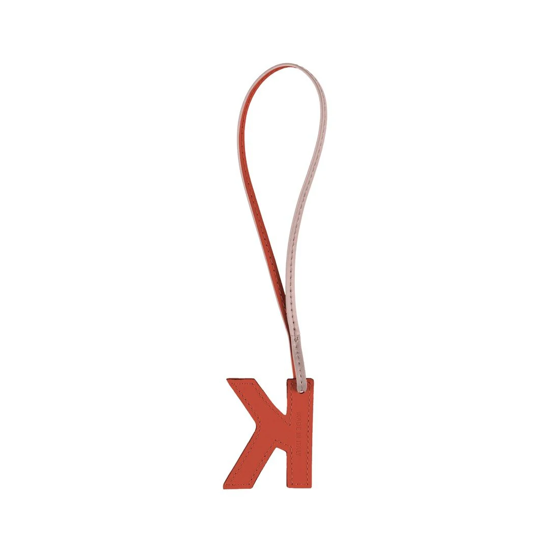 TB Charm Letter - K Beige&Dark Orange - Image 4