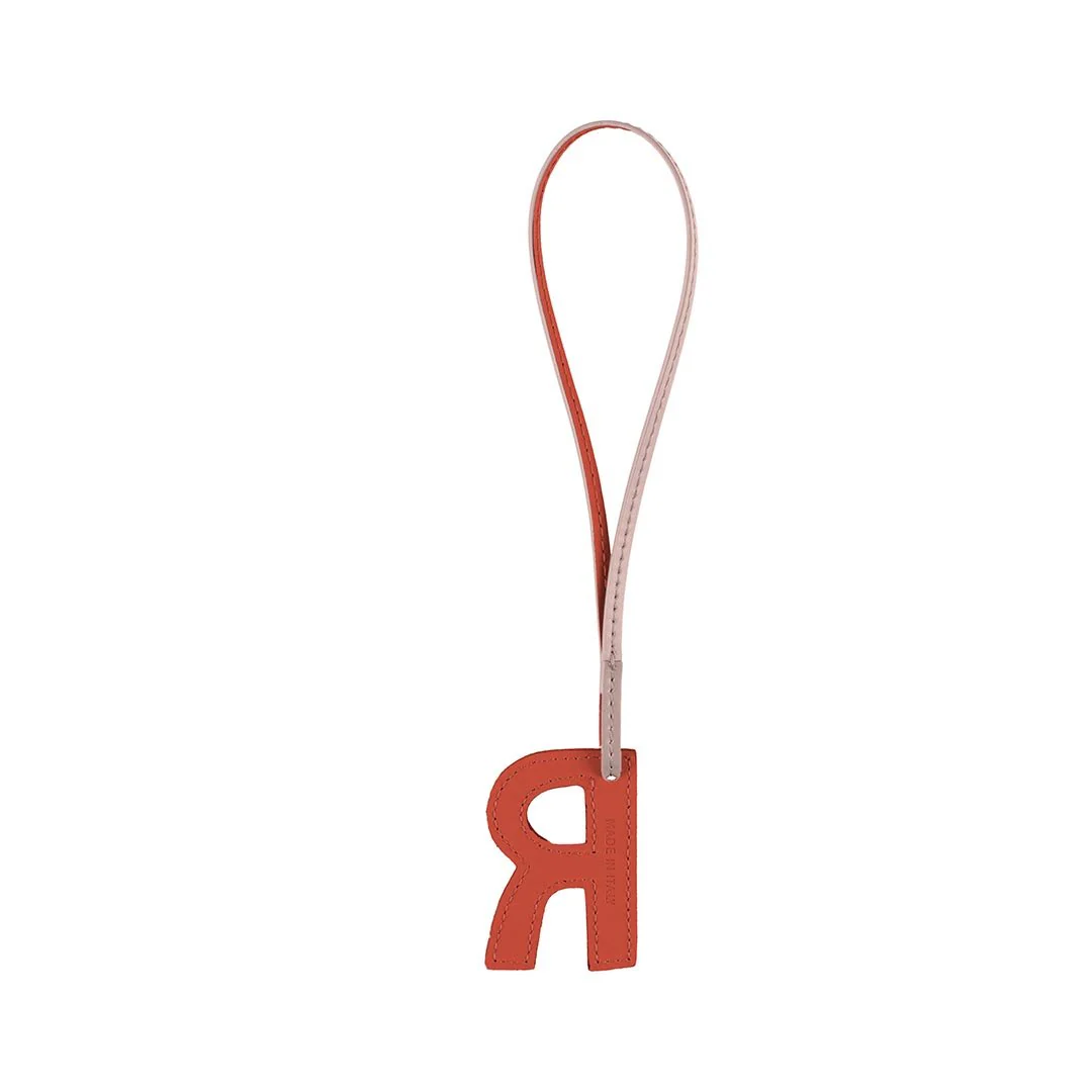 TB Charm Letter - R Beige&Dark Orange - Image 4
