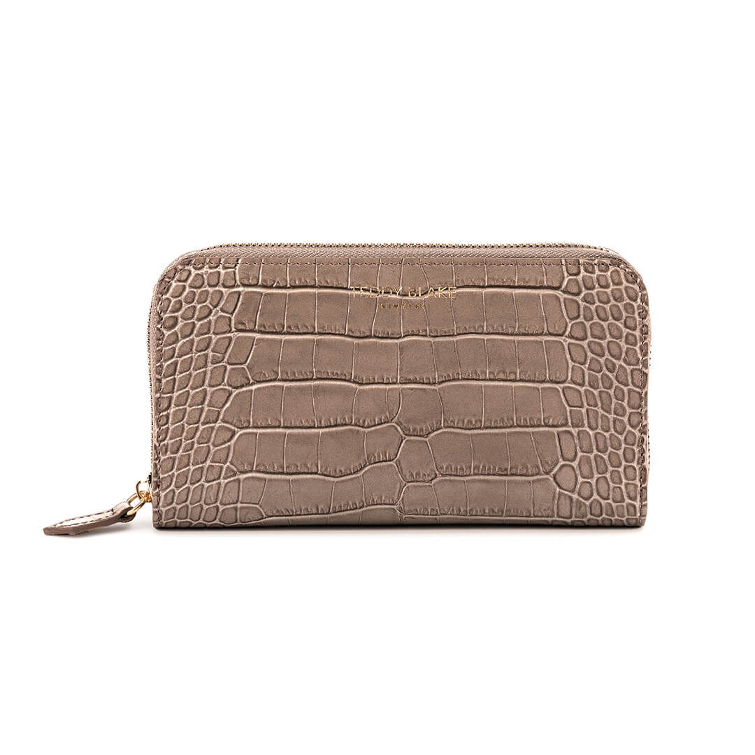 TB Zipwallet Croco - Beige - Image 3