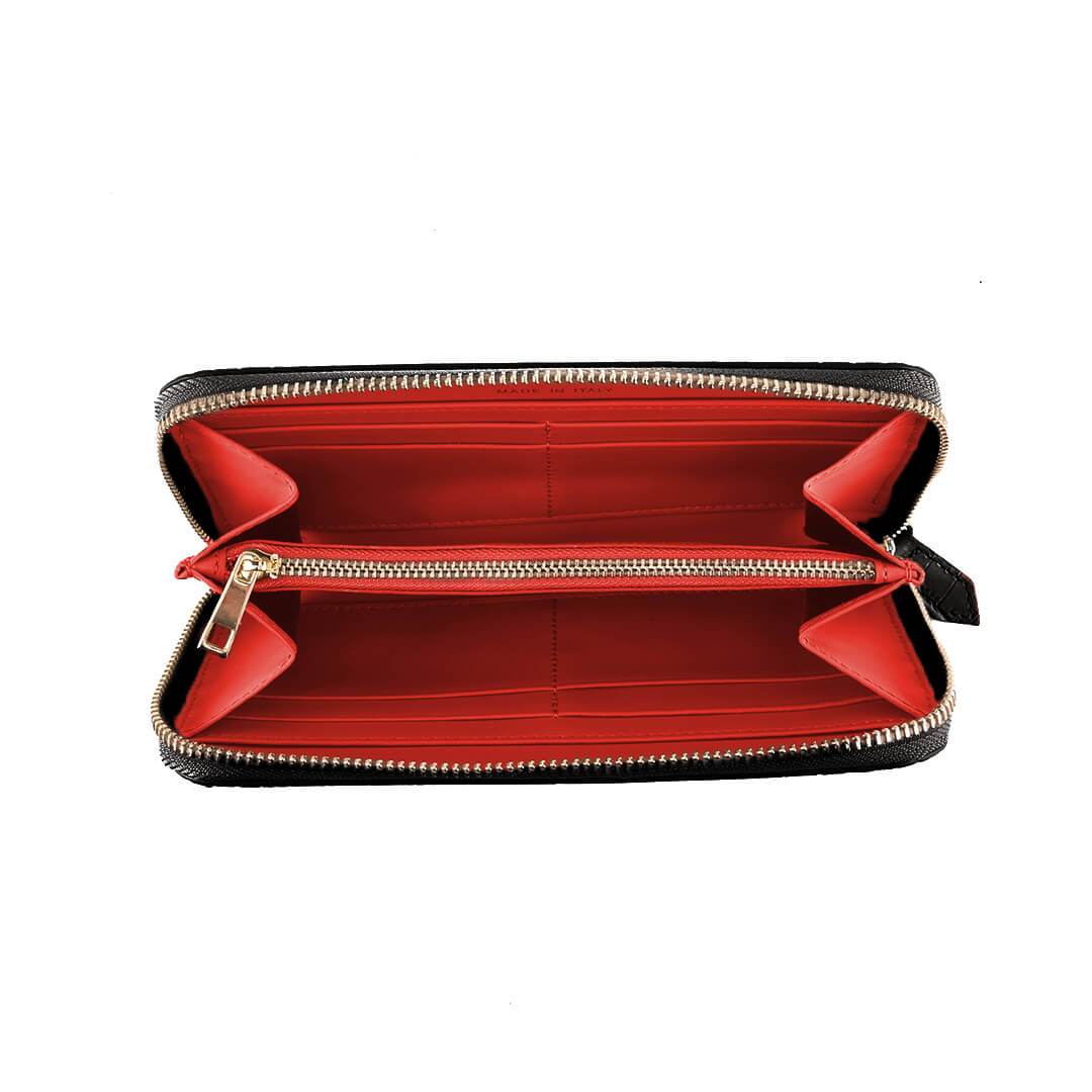 TB Zipwallet Croco - Black - Image 4