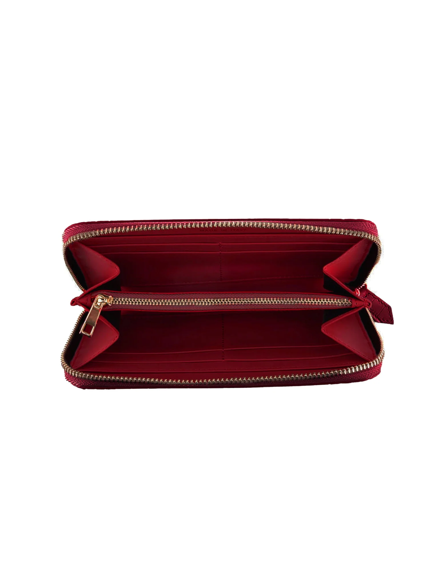TB Zipwallet Croco - Dark Red - Image 4