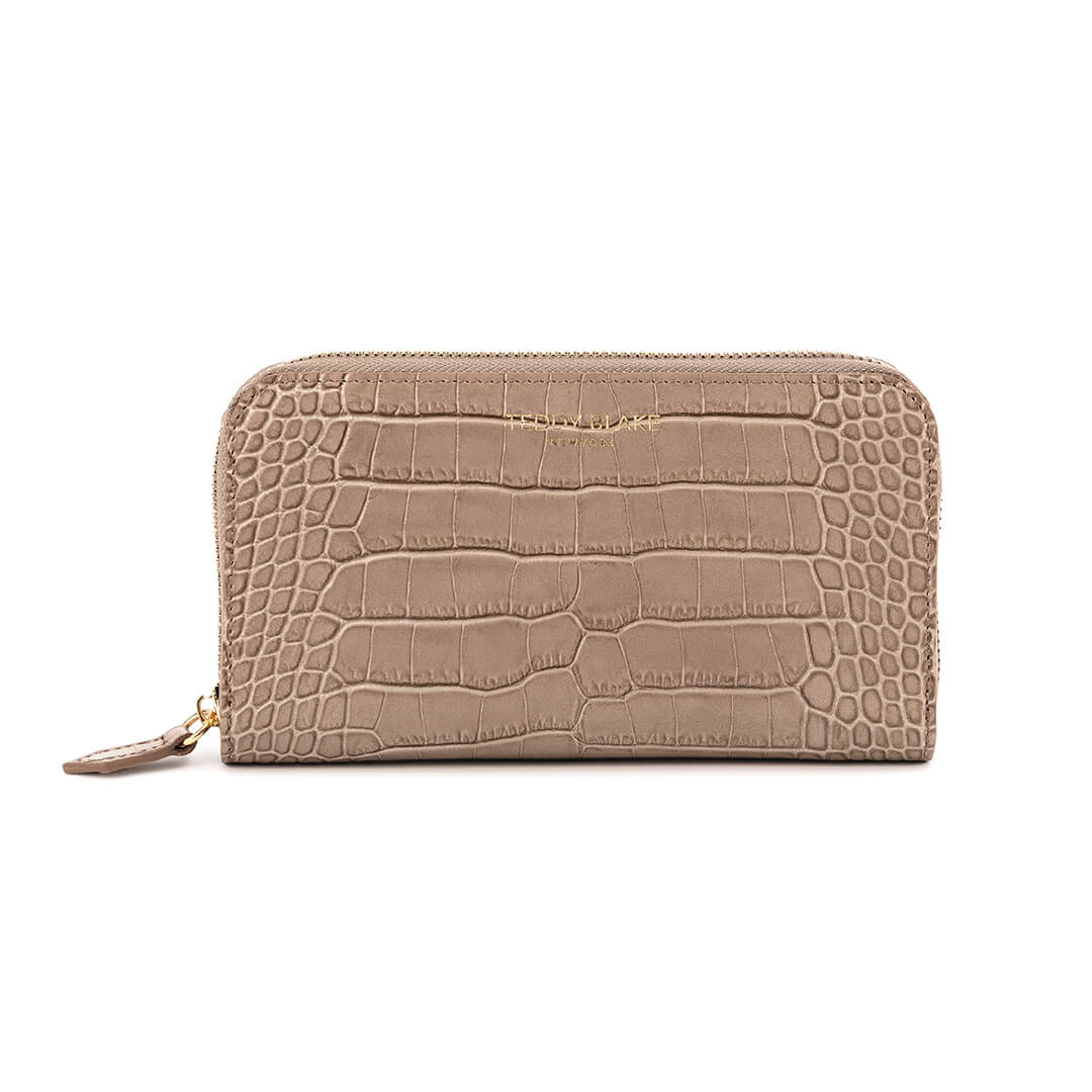 TB Zipwallet Croco - Light Beige - Image 3