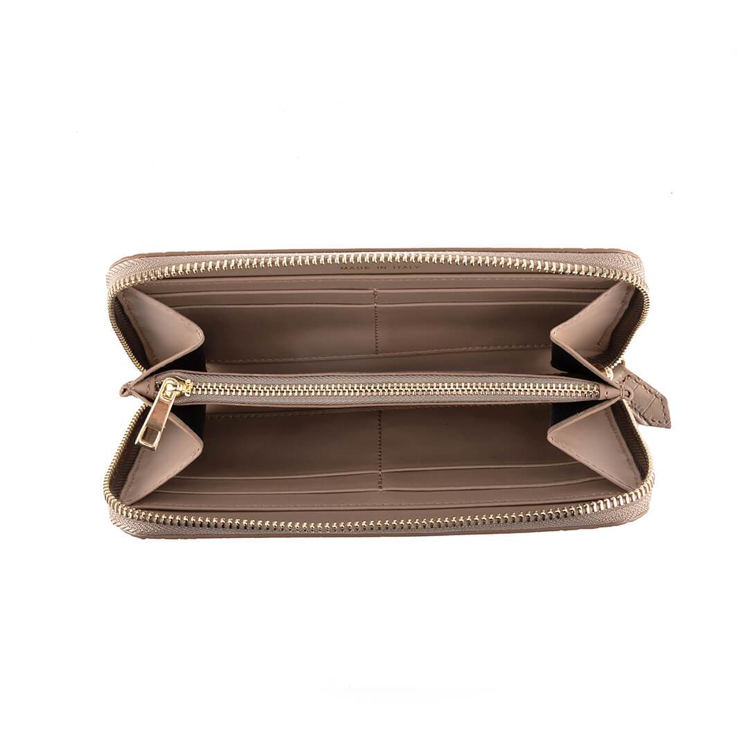 TB Zipwallet Croco - Light Beige - Image 4