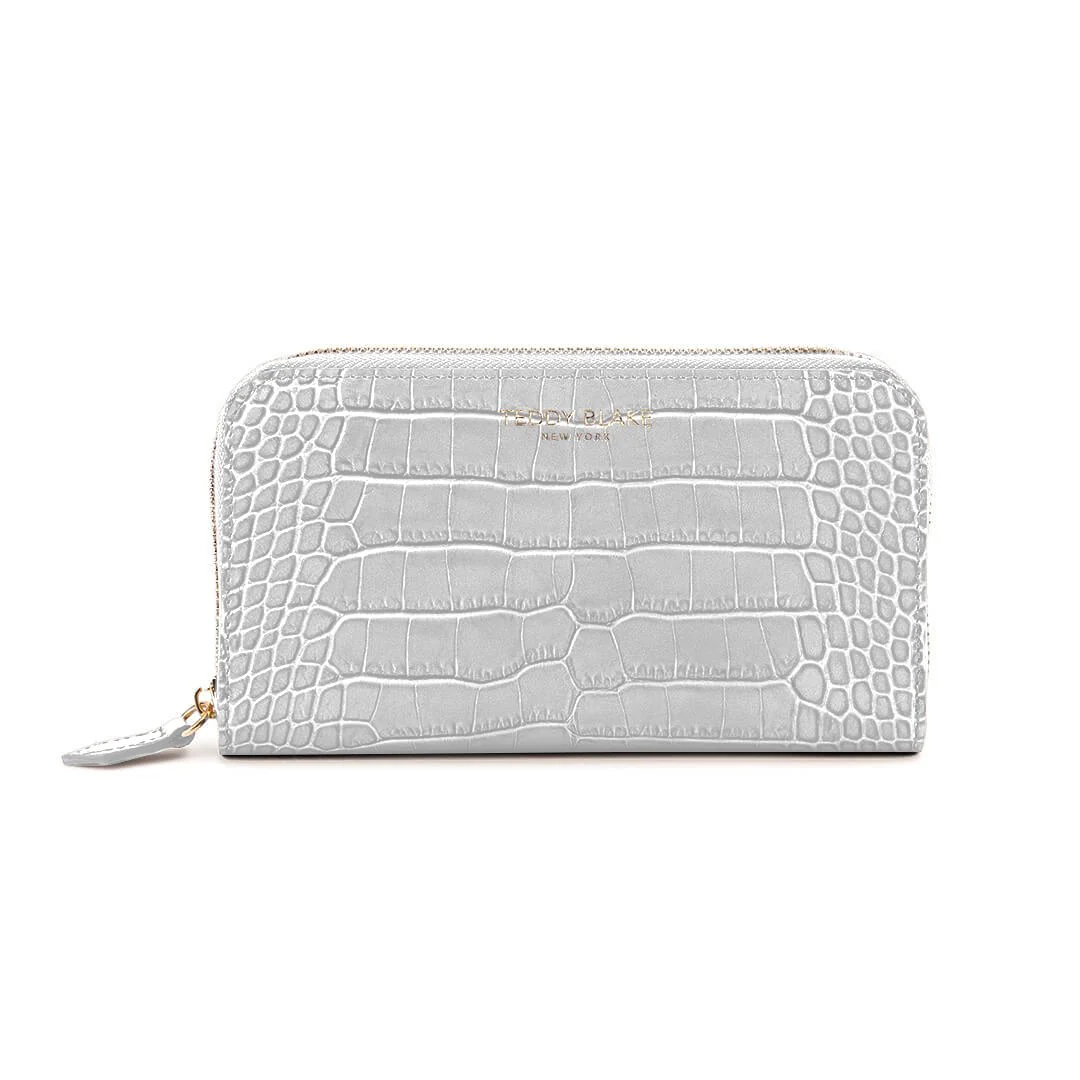 TB Zipwallet Croco - White - Image 3