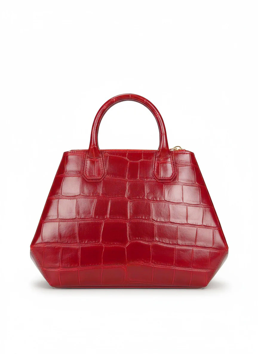 Vera Croco 14" - Dark Red - Image 6