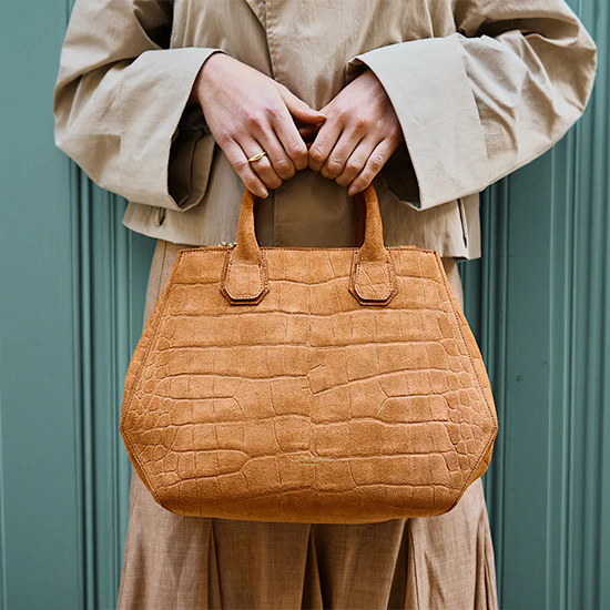 Vera Suede 14" - Light Camel - Image 2