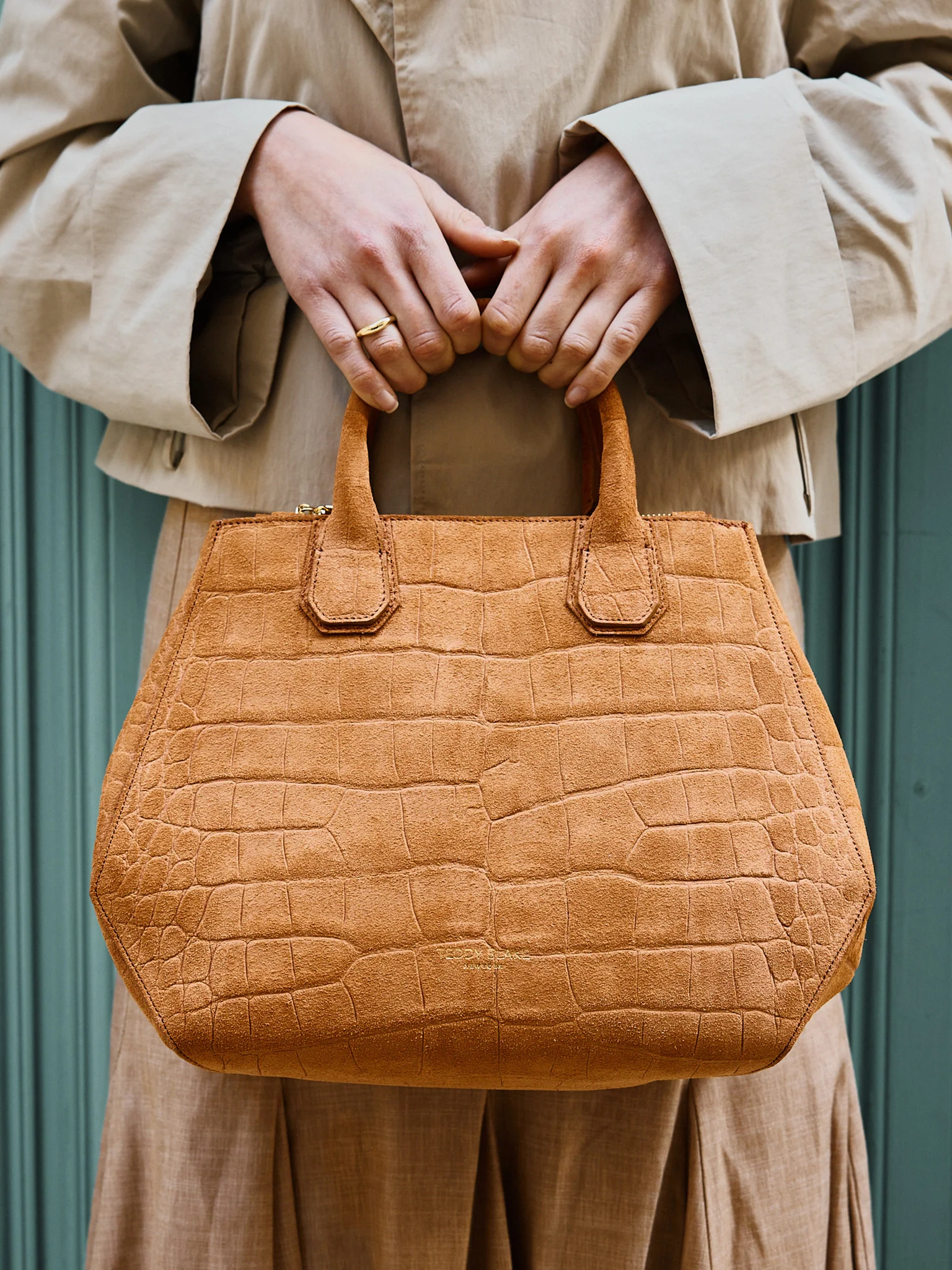 Vera Suede 14" - Light Camel - Image 8